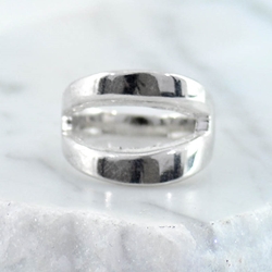 Silver 2 Band Ring