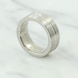Stainless Steel Silver Ring