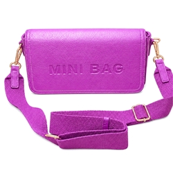 Mini Bag Handbag in Bright Fuschia
