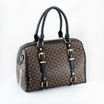 Black and Brown Designer Inspired Handbag