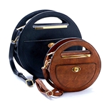 The Twins  2 in 1 Purse in Black and Brown