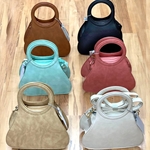 New! Circle Handle Handbag