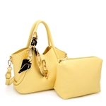 Yellow Scarf Handbag with Bonus Inner Bag