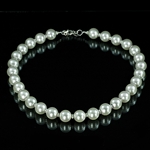 Iconic Classic Cultured Swarovski Pearls & Crystals Strand Necklace